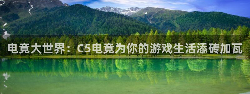 易游电竞官网：电竞大世界：C5电竞为你的游戏生活添砖加瓦
